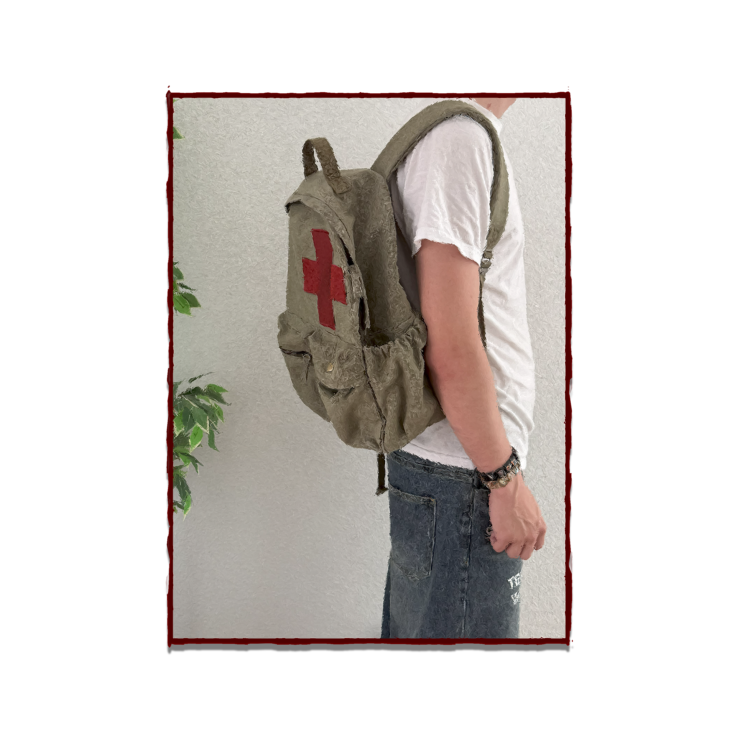 first aid bag (olive)